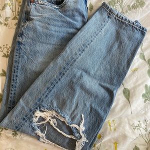 American Eagle High Rise Boyfriend Jeans